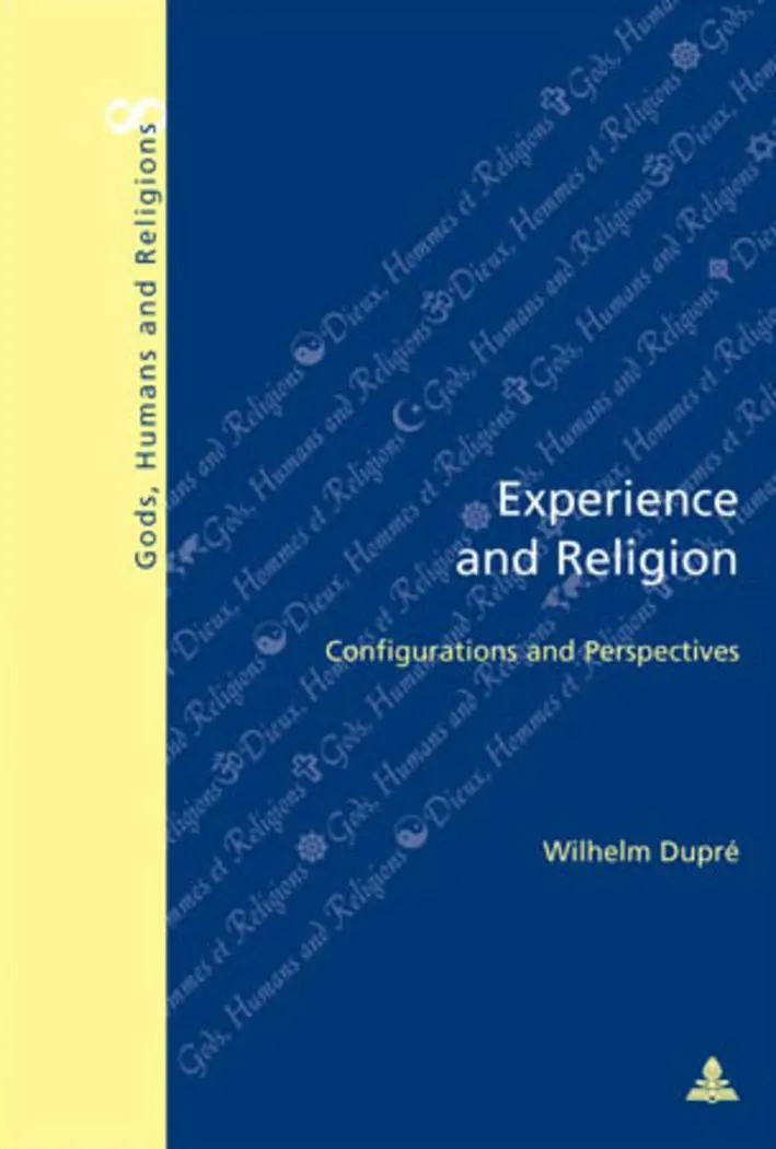 Cover: 9789052012797 | Experience and Religion | Configurations and Perspectives | Dupré