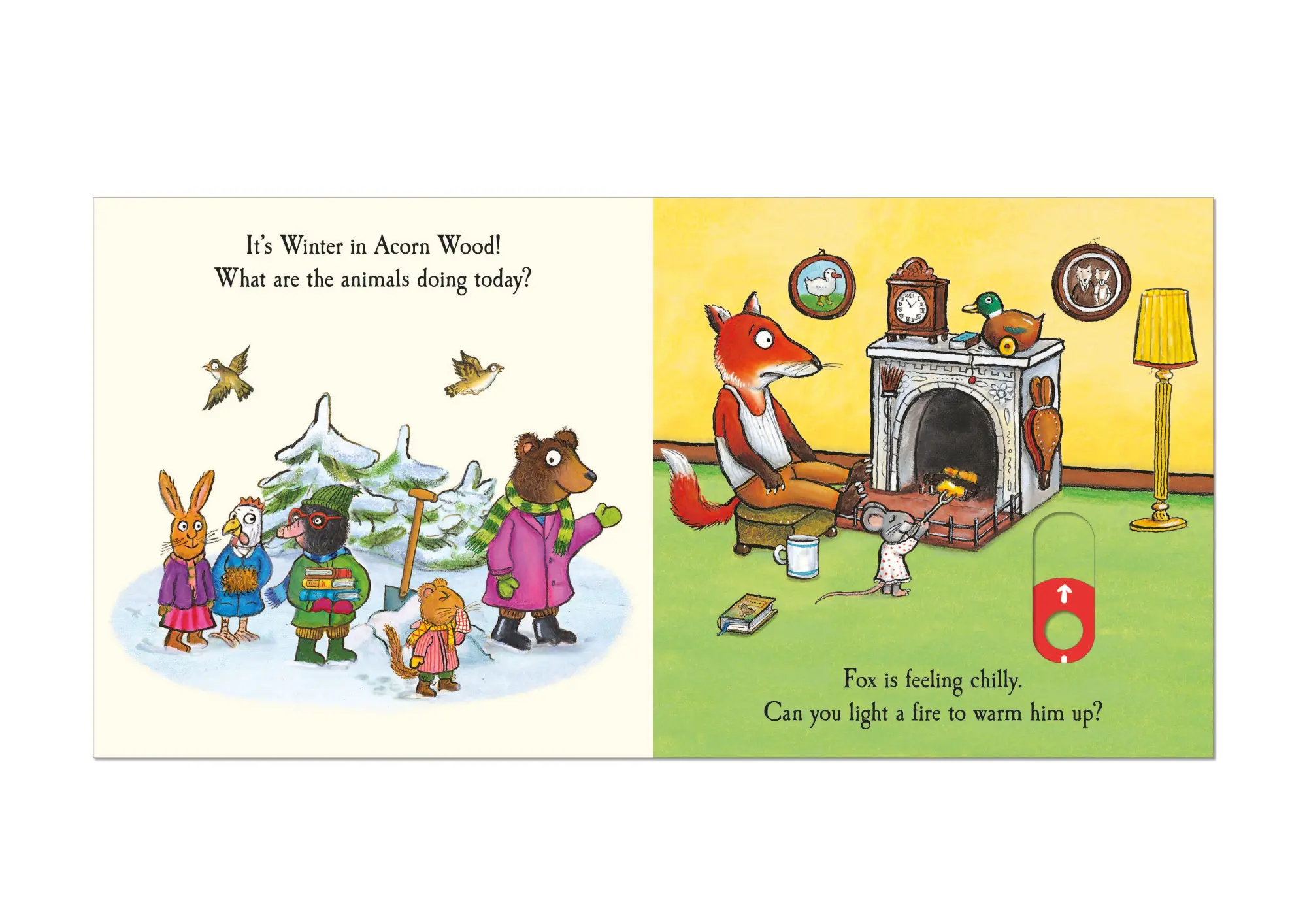 Bild: 9781035072897 | Tales from Acorn Wood: Winter: A Push, Pull and Slide Book | Donaldson
