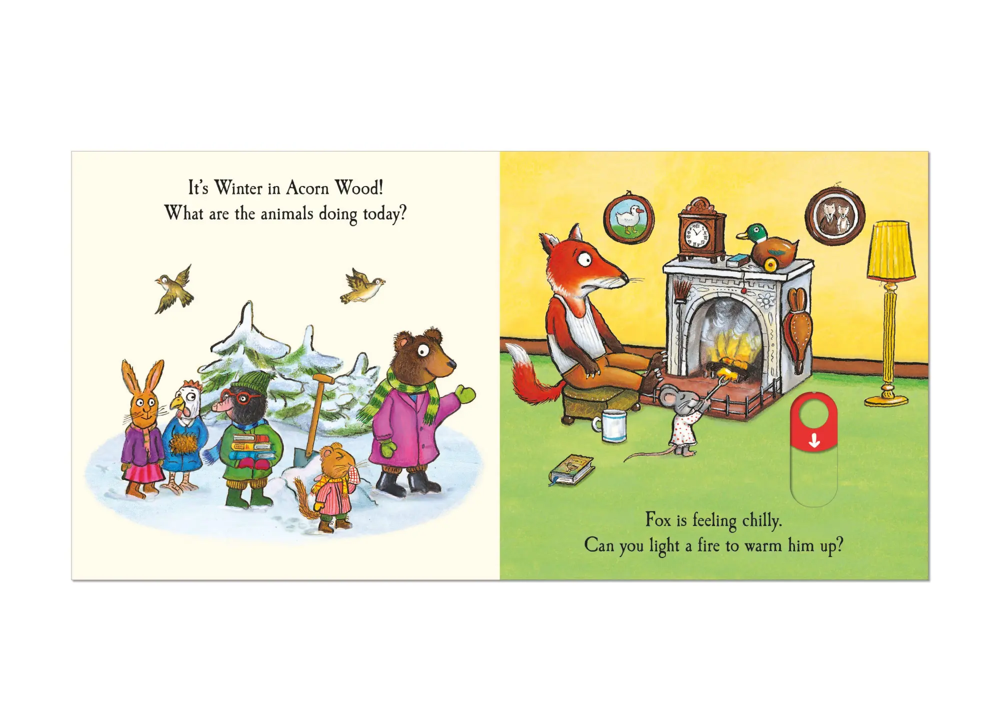 Bild: 9781035072897 | Tales from Acorn Wood: Winter: A Push, Pull and Slide Book | Donaldson