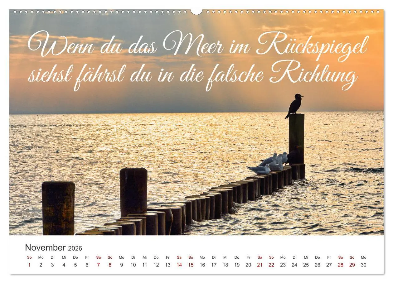 Bild: 9783457542897 | Lass uns ans Meer fahren (hochwertiger Premium Wandkalender 2026...