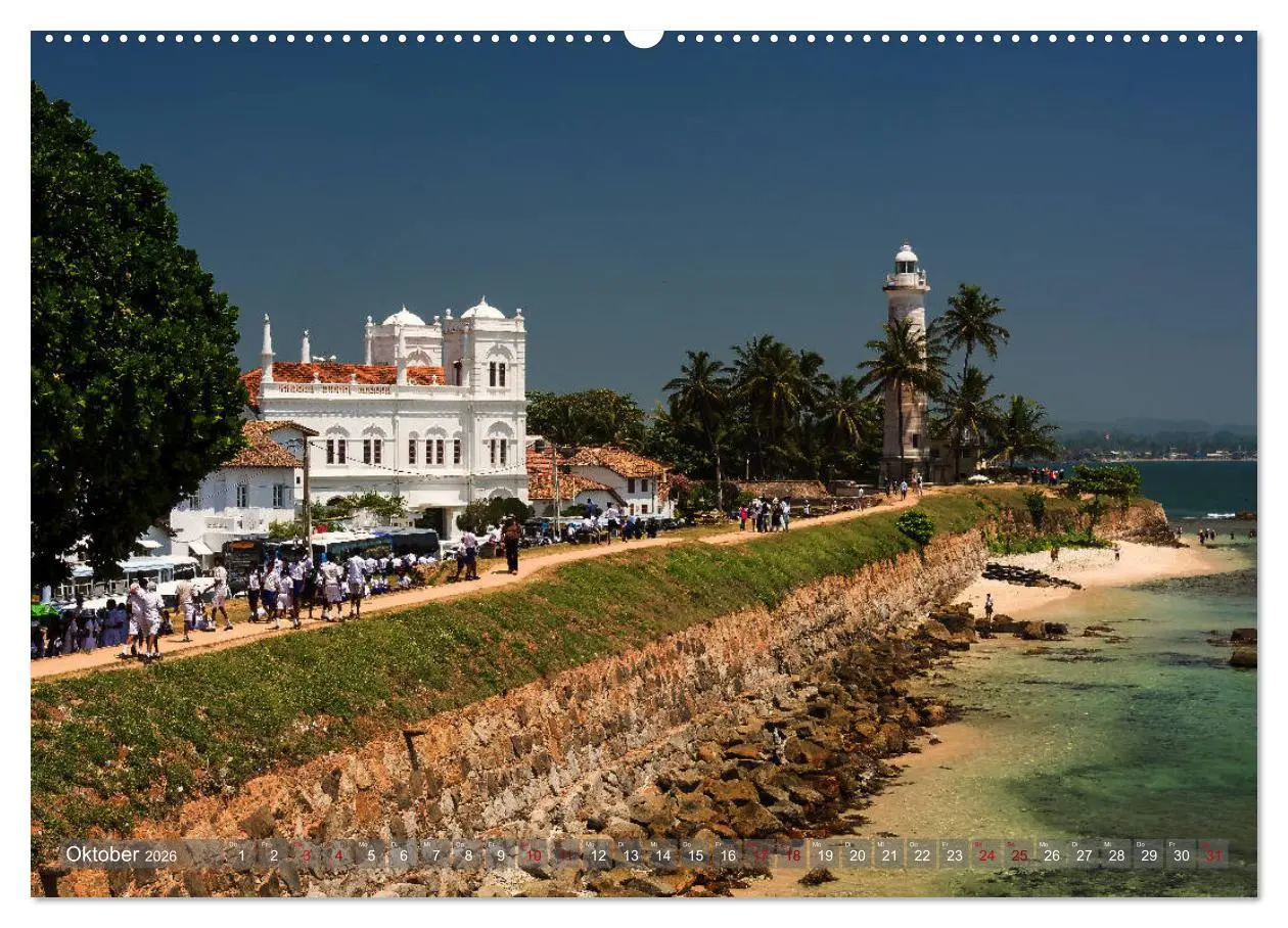 Bild: 9783457852897 | Reise nach Sri Lanka (Wandkalender 2026 DIN A2 quer), CALVENDO...