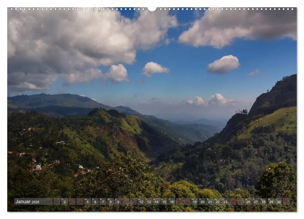 Bild: 9783457852897 | Reise nach Sri Lanka (Wandkalender 2026 DIN A2 quer), CALVENDO...