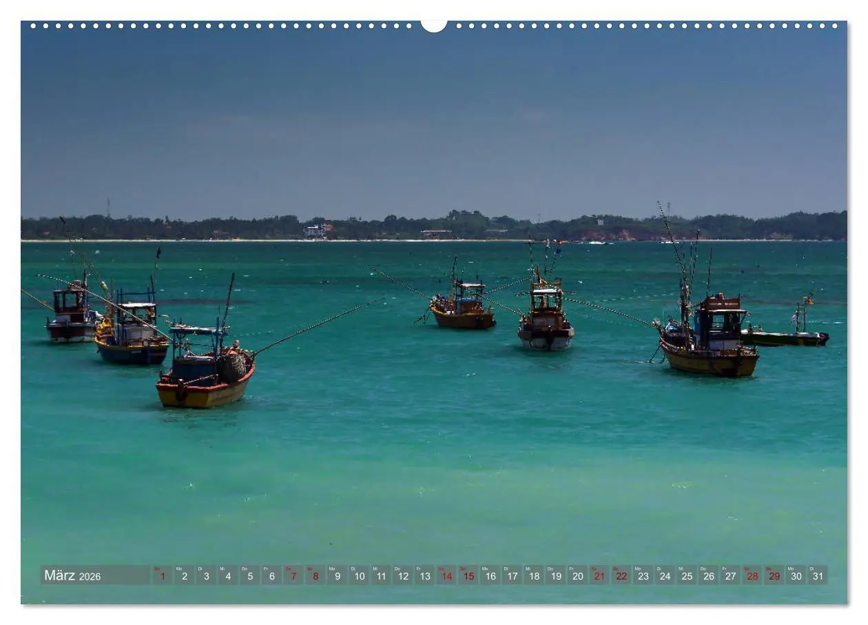 Bild: 9783457852897 | Reise nach Sri Lanka (Wandkalender 2026 DIN A2 quer), CALVENDO...