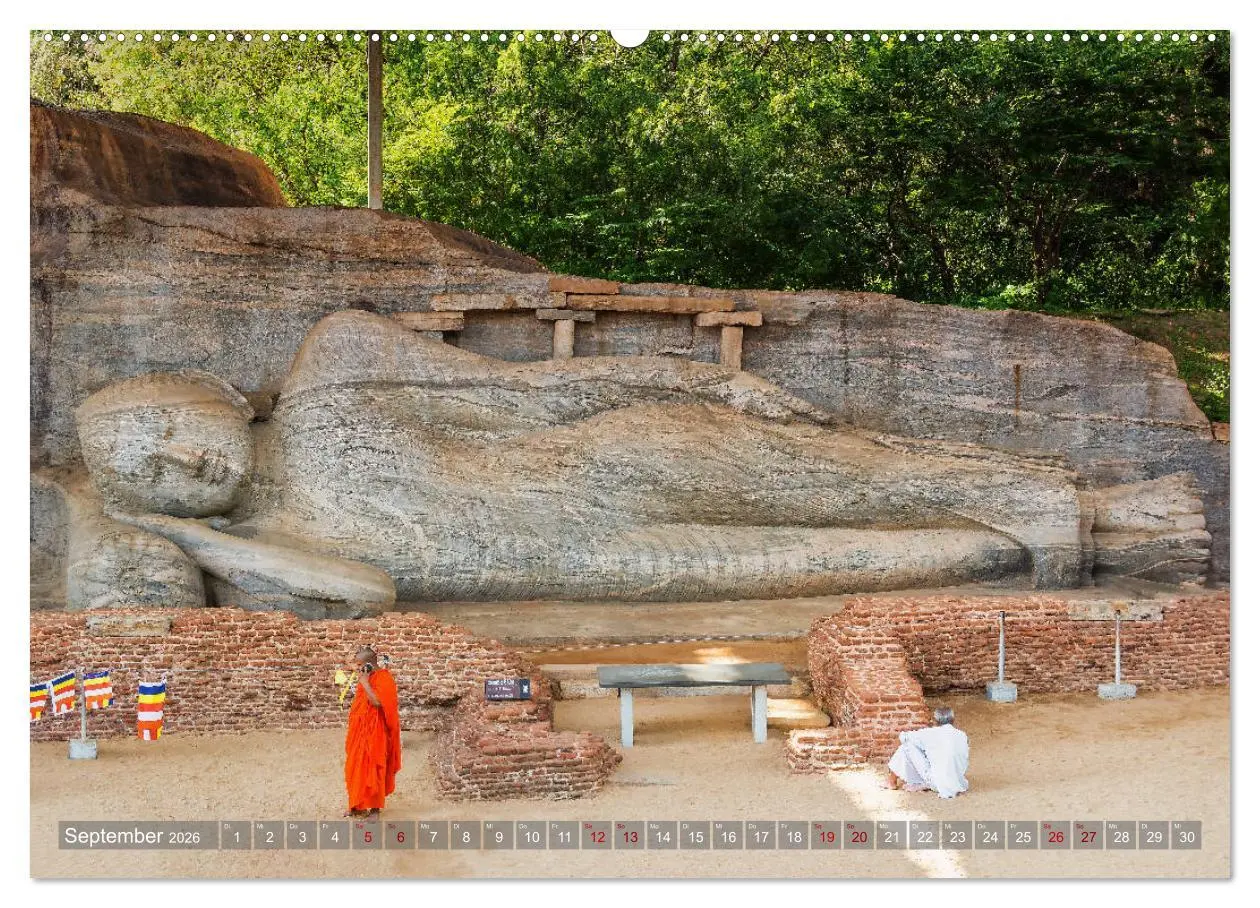 Bild: 9783457852897 | Reise nach Sri Lanka (Wandkalender 2026 DIN A2 quer), CALVENDO...