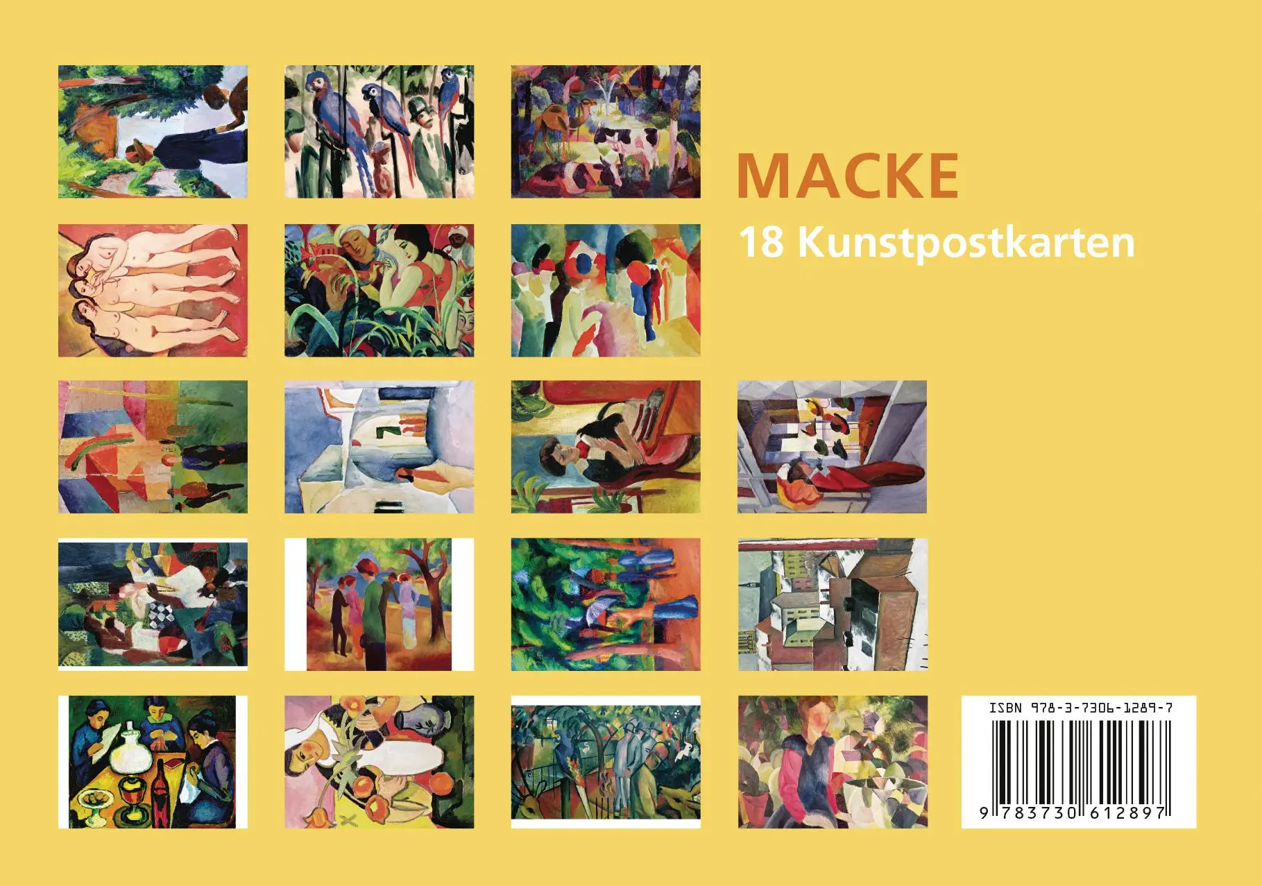 Bild: 9783730612897 | Postkarten-Set August Macke | August Macke | Taschenbuch | 20 S.