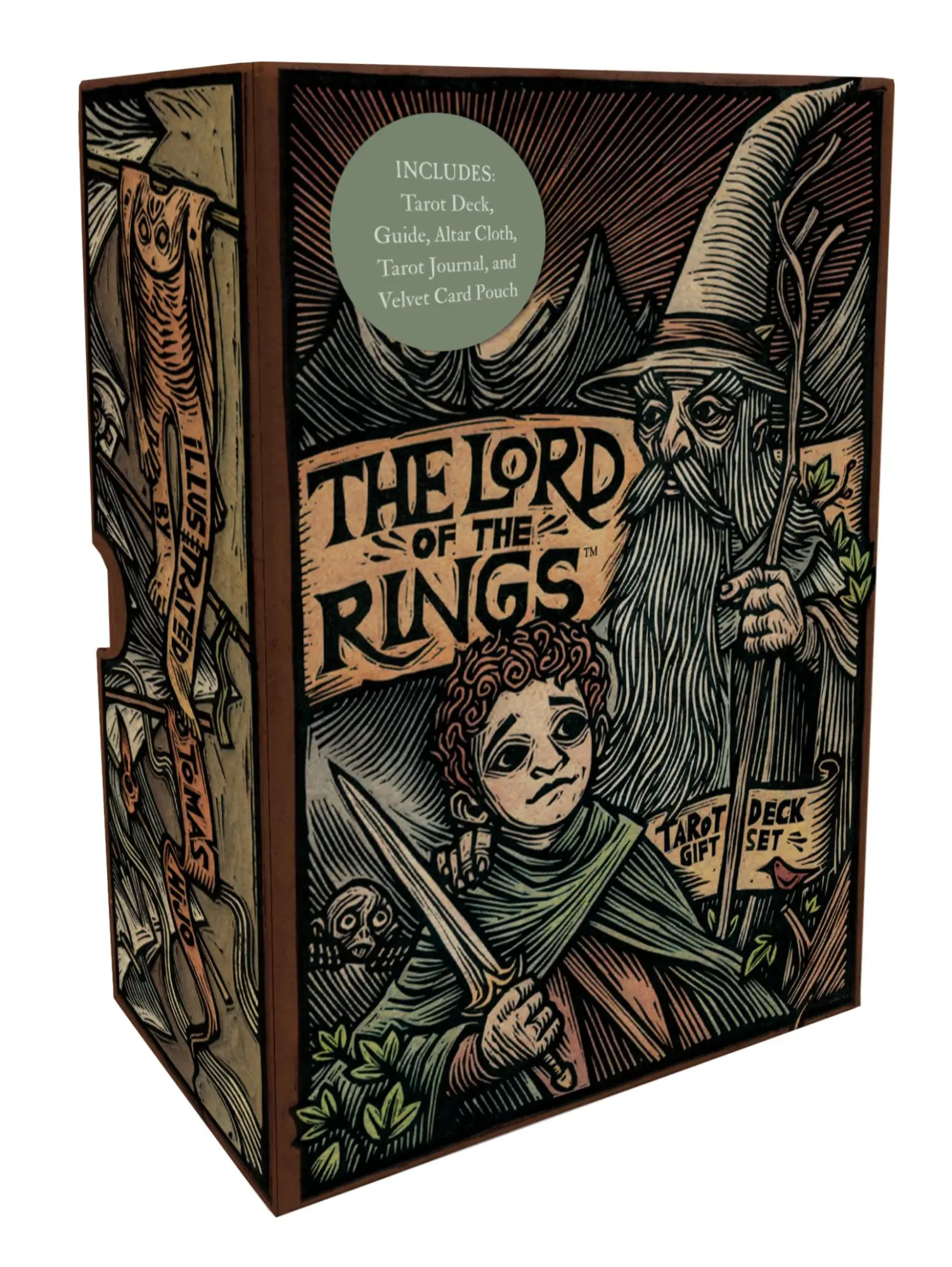 Cover: 9798886632897 | The Lord of the Rings(tm) Tarot Deck and Guide Gift Set | Box | 2023