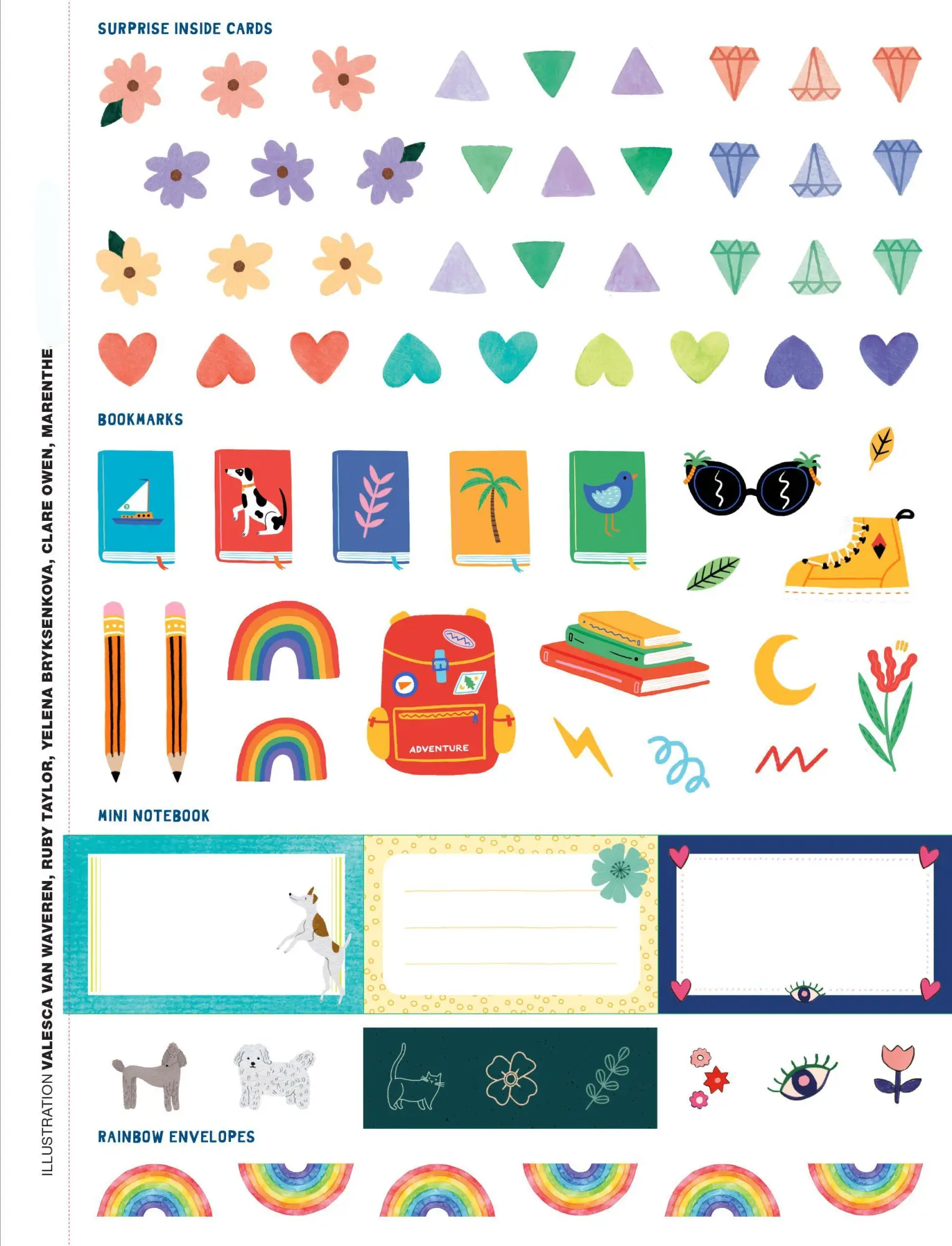 Bild: 9781523512997 | The Kids' Book of Sticker Love | Paper Projects to Make &amp; Decorate