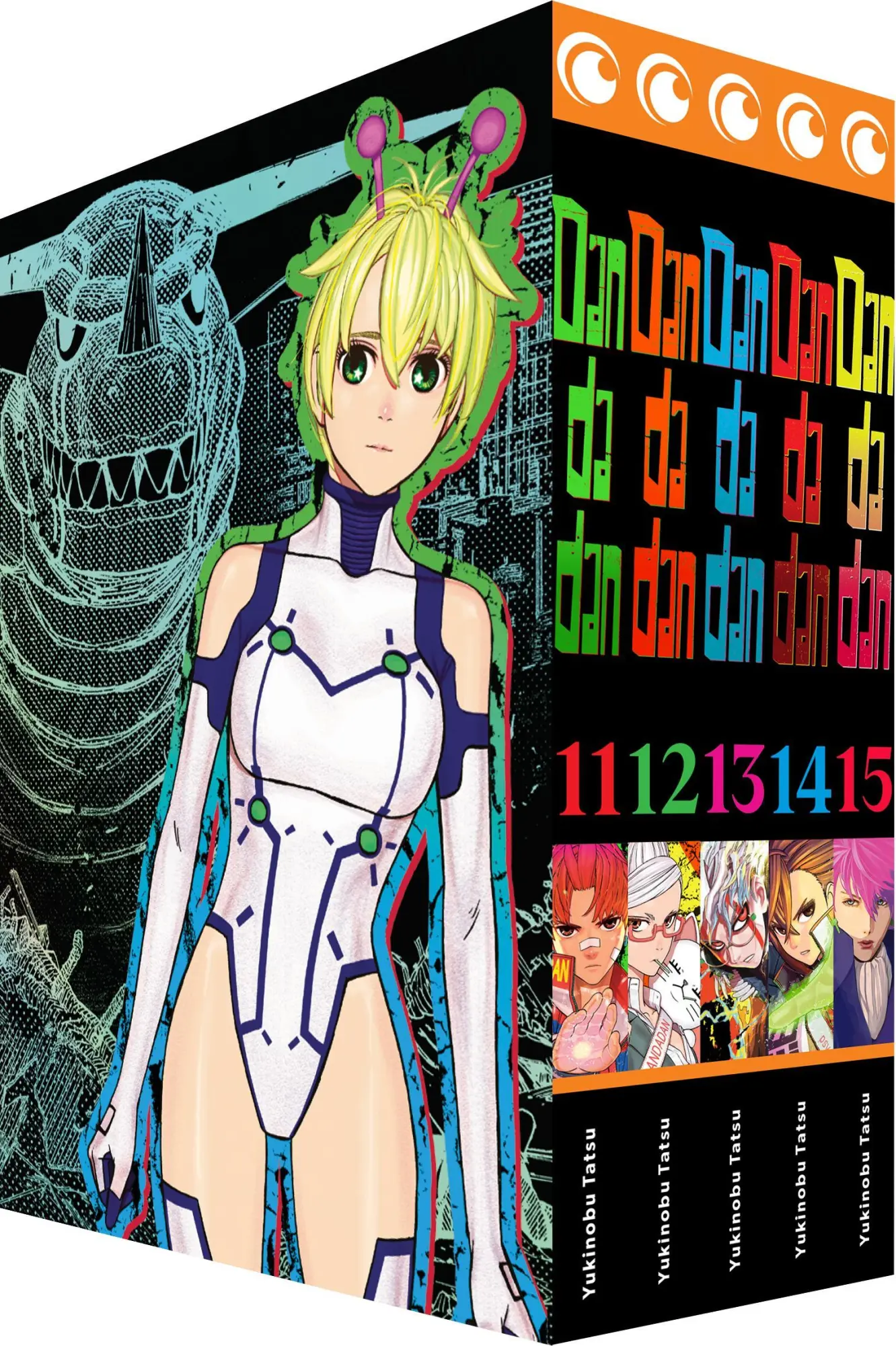 Cover: 9782889512997 | Dandadan - Band 11-15 im Sammelschuber | Yukinobu Tatsu | Taschenbuch