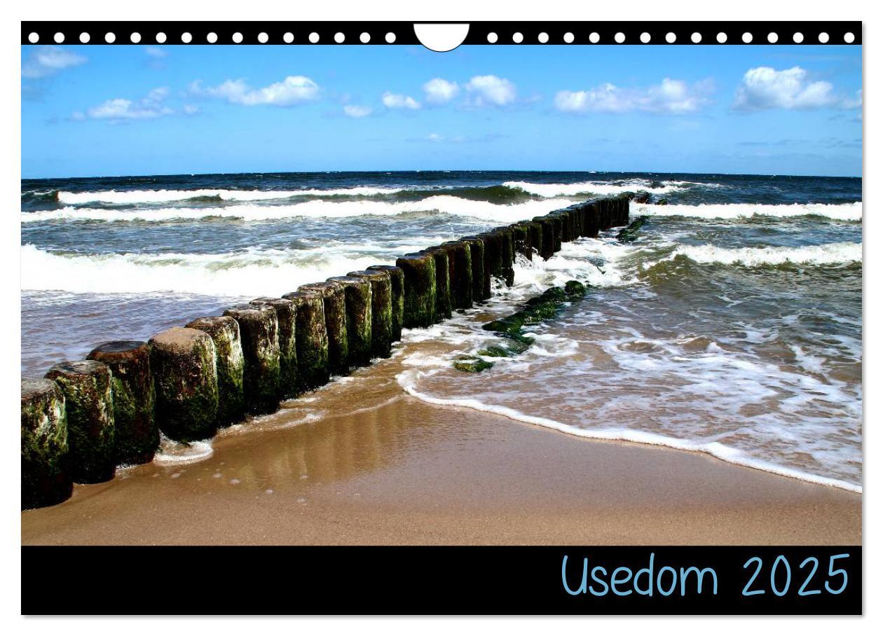 Cover: 9783435822997 | Usedom 2025 (Wandkalender 2025 DIN A4 quer), CALVENDO Monatskalender