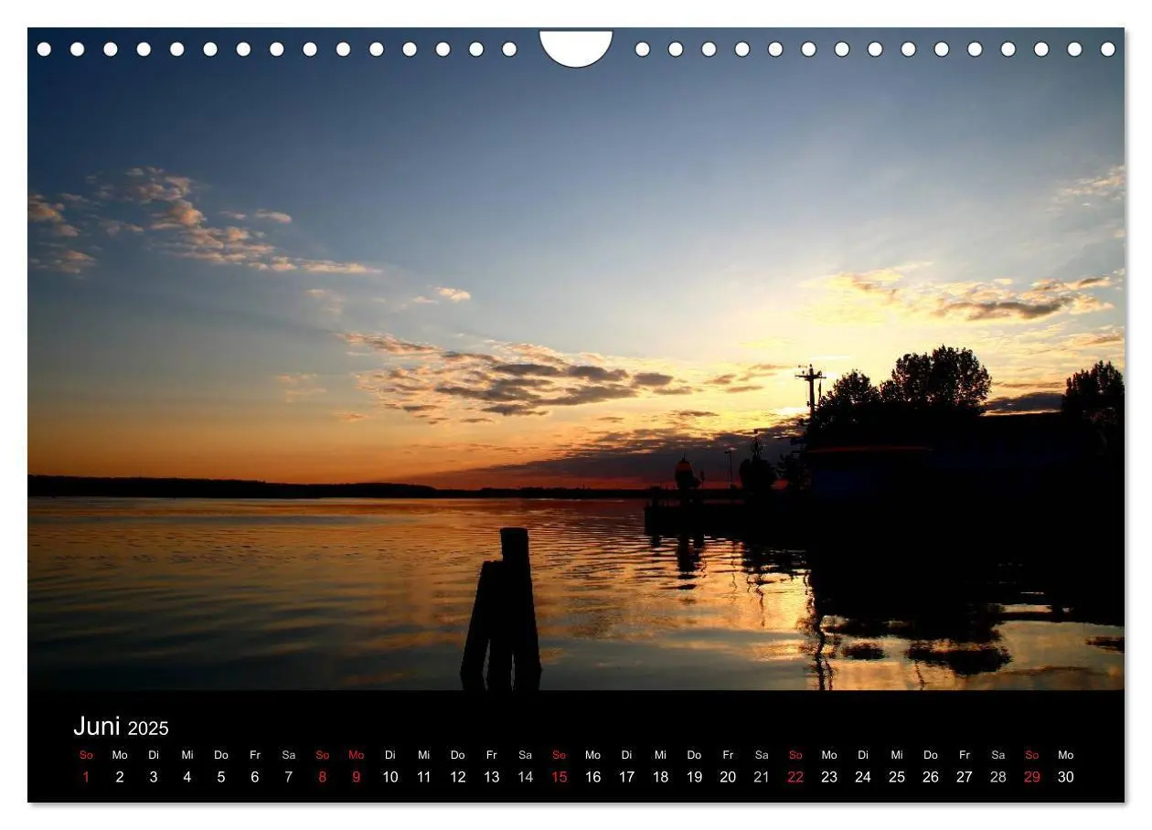 Bild: 9783435822997 | Usedom 2025 (Wandkalender 2025 DIN A4 quer), CALVENDO Monatskalender