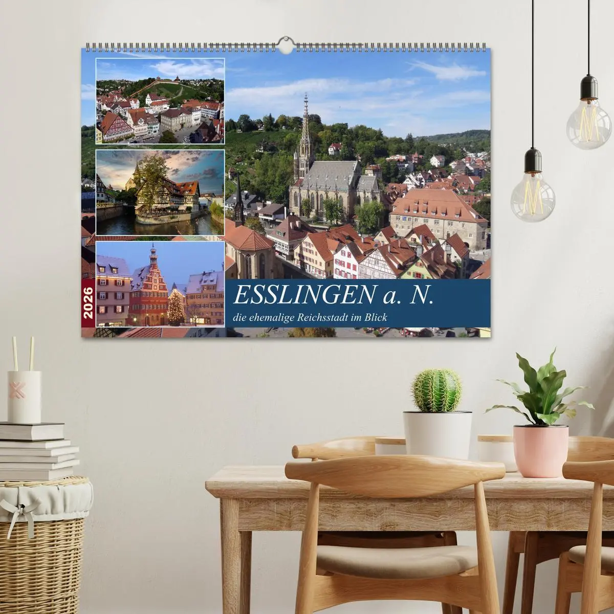 Bild: 9783457602997 | Esslingen a. N., die ehemalige Reichsstadt im Blick (Wandkalender...
