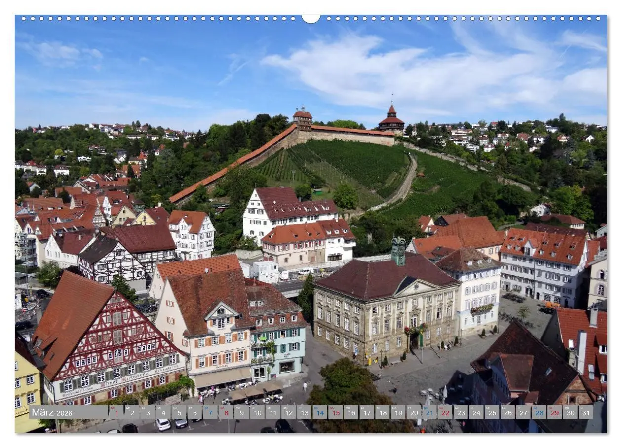 Bild: 9783457602997 | Esslingen a. N., die ehemalige Reichsstadt im Blick (Wandkalender...