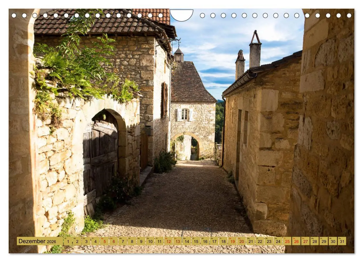 Bild: 9783457842997 | Mystische Dordogne (Wandkalender 2026 DIN A4 quer), CALVENDO...