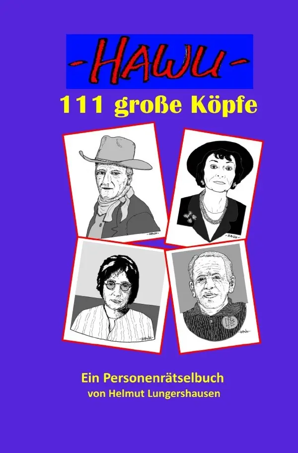 Cover: 9783565062997 | 111 große Köpfe | Ein Personenrätselbuch | Helmut Lungershausen | Buch