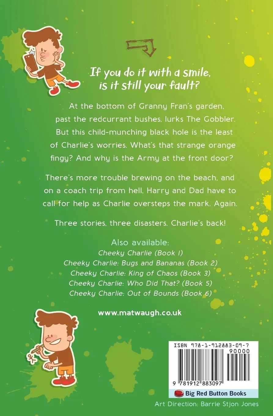Rückseite: 9781912883097 | Cheeky Charlie | He Didn't Mean It | Mat Waugh | Taschenbuch | 2018