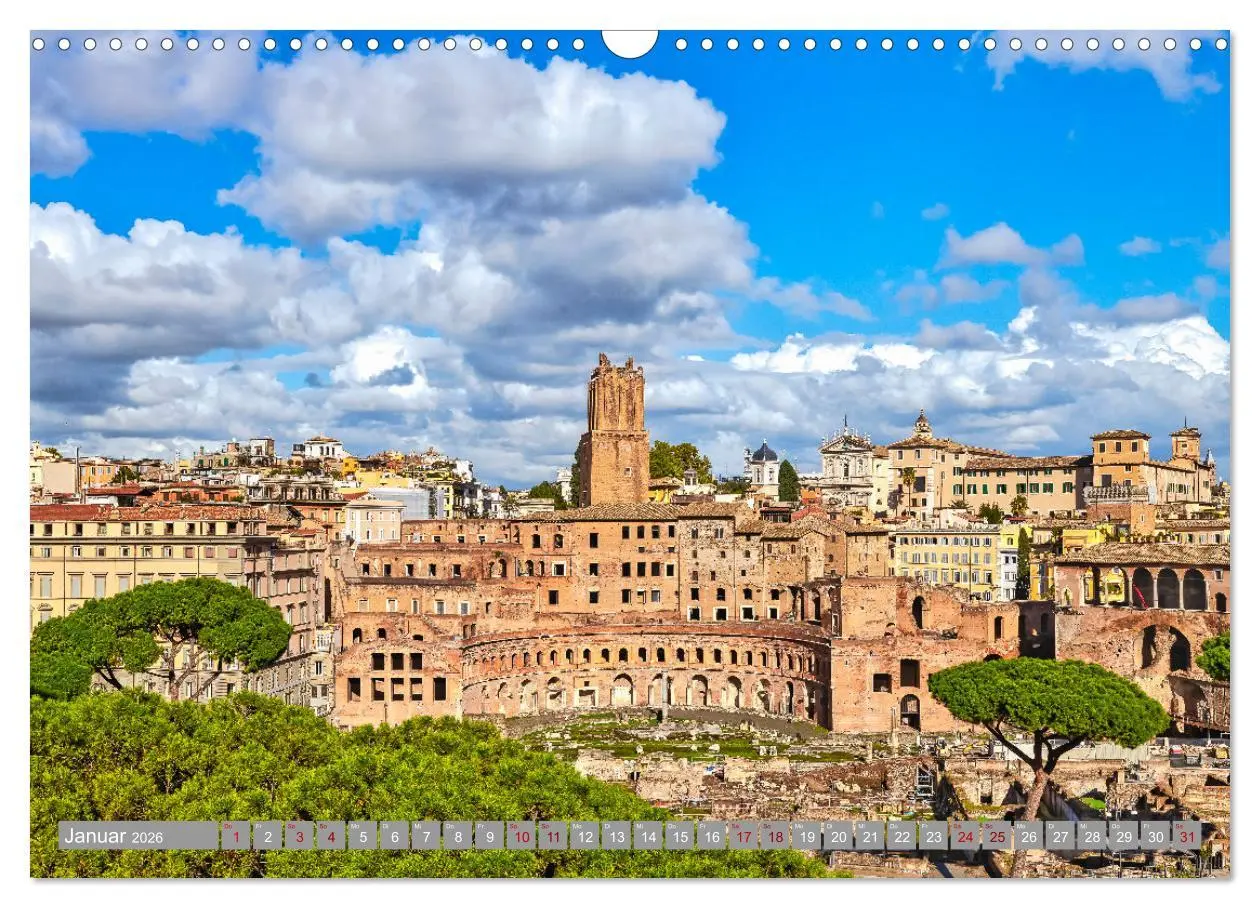 Bild: 9783457663097 | Rom - Ewige Stadt am Tiber (Wandkalender 2026 DIN A3 quer),...
