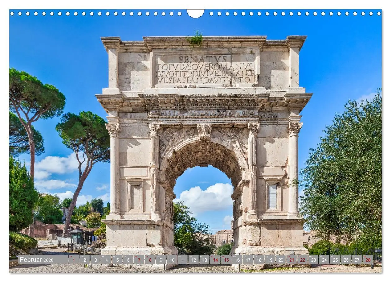 Bild: 9783457663097 | Rom - Ewige Stadt am Tiber (Wandkalender 2026 DIN A3 quer),...
