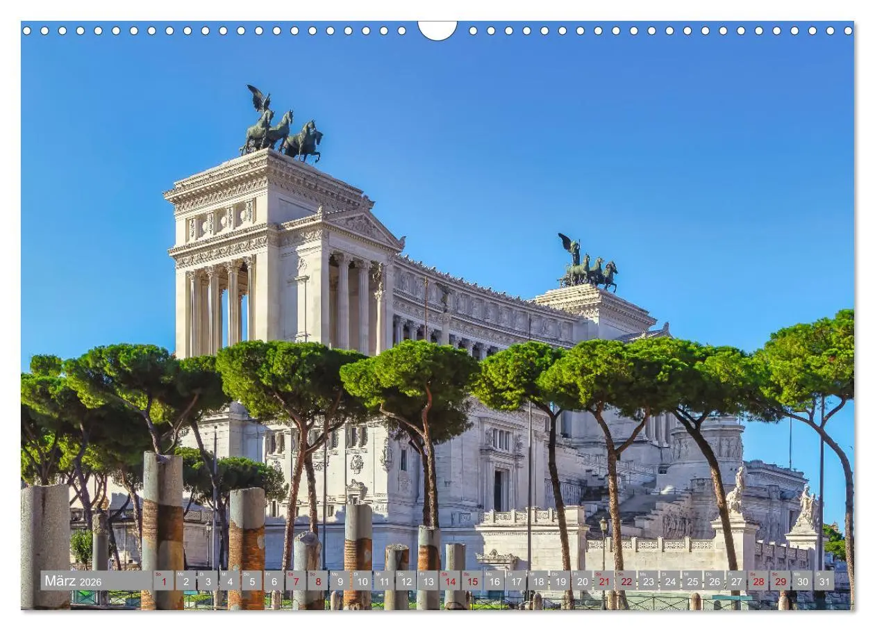 Bild: 9783457663097 | Rom - Ewige Stadt am Tiber (Wandkalender 2026 DIN A3 quer),...