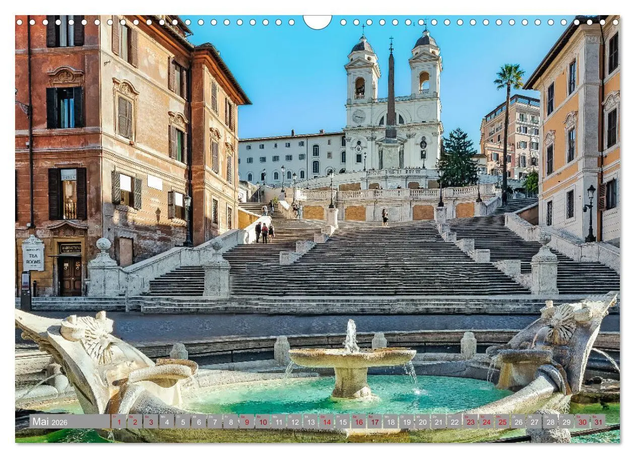 Bild: 9783457663097 | Rom - Ewige Stadt am Tiber (Wandkalender 2026 DIN A3 quer),...