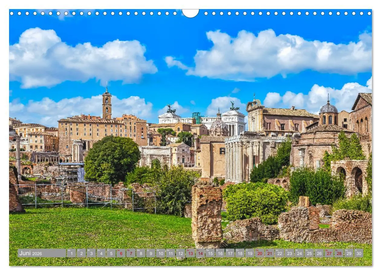 Bild: 9783457663097 | Rom - Ewige Stadt am Tiber (Wandkalender 2026 DIN A3 quer),...