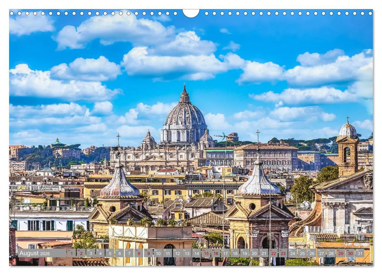 Bild: 9783457663097 | Rom - Ewige Stadt am Tiber (Wandkalender 2026 DIN A3 quer),...