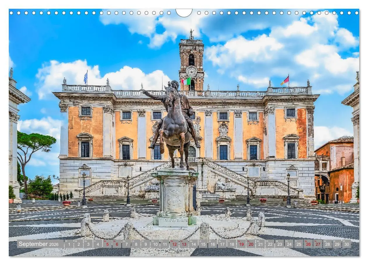 Bild: 9783457663097 | Rom - Ewige Stadt am Tiber (Wandkalender 2026 DIN A3 quer),...