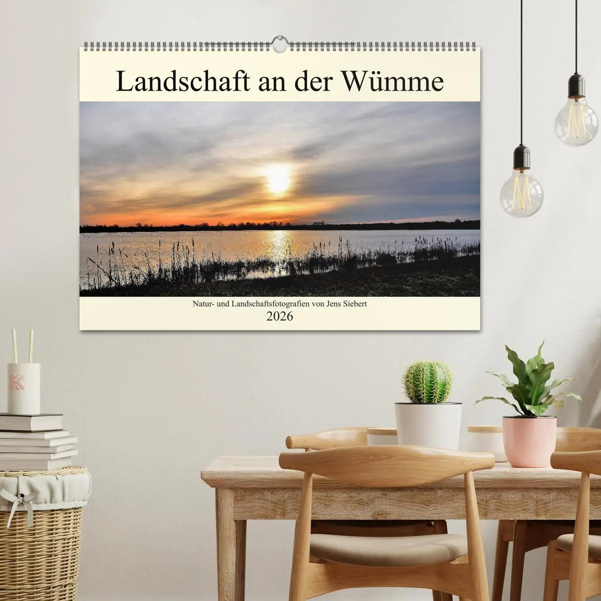 Bild: 9783457733097 | Landschaft an der Wümme (Wandkalender 2026 DIN A2 quer), CALVENDO...