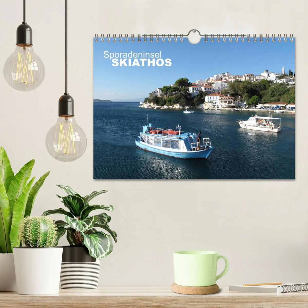 Bild: 9783457973097 | Sporadeninsel Skiathos (Wandkalender 2026 DIN A4 quer), CALVENDO...