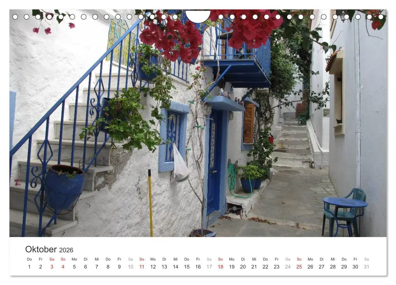 Bild: 9783457973097 | Sporadeninsel Skiathos (Wandkalender 2026 DIN A4 quer), CALVENDO...