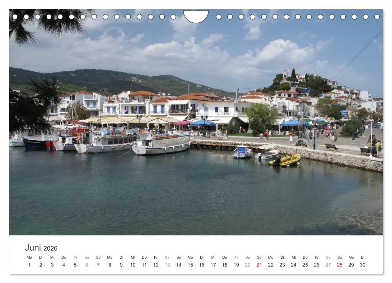 Bild: 9783457973097 | Sporadeninsel Skiathos (Wandkalender 2026 DIN A4 quer), CALVENDO...