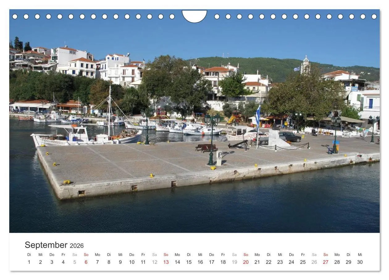 Bild: 9783457973097 | Sporadeninsel Skiathos (Wandkalender 2026 DIN A4 quer), CALVENDO...