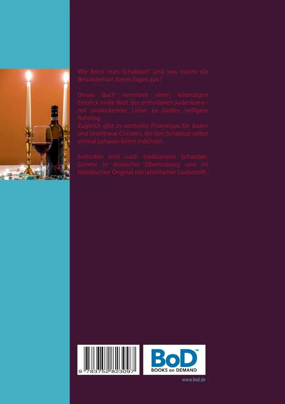Rückseite: 9783752823097 | Schabbat Schalom | für Einsteiger | Abija Bücher | Taschenbuch | 2018