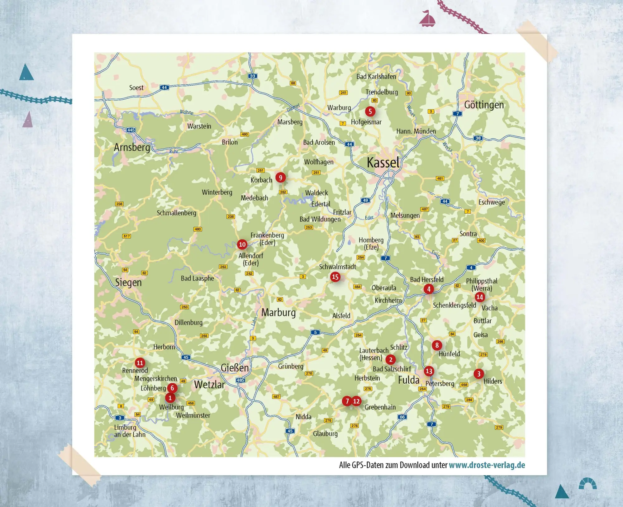 Bild: 9783770023097 | Hessen - Alte Bahntrassen | Radeln für die Seele | Ernst Wrba | Buch