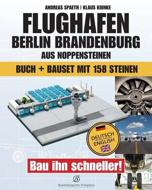Cover: 9783960583097 | Flughafen Berlin Brandenburg aus Noppensteinen, m. 158 Steinen | Buch