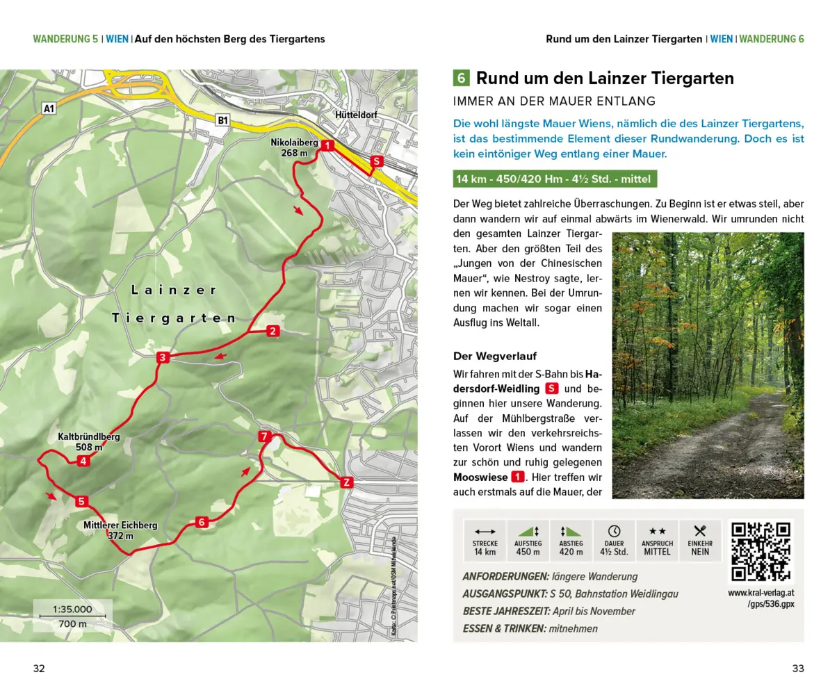 Bild: 9783991033097 | Wandern für Ausgeschlafene | 70 gemütliche Touren rund um Wien | Buch