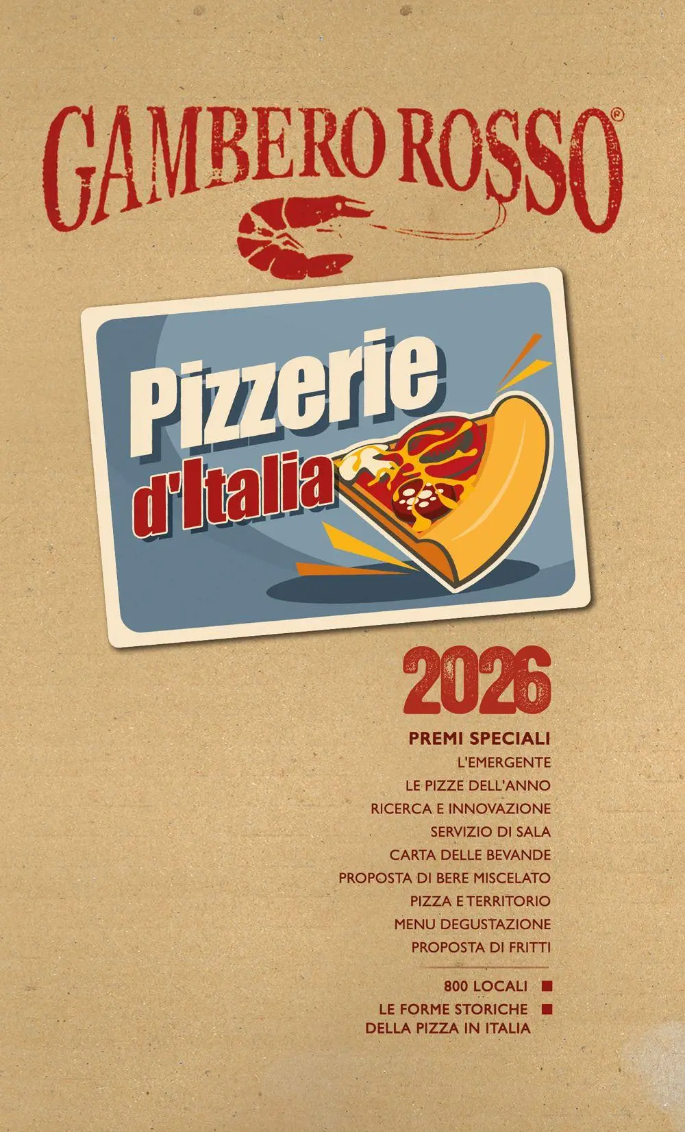 Cover: 9788866413097 | Pizzerie d'Italia del Gambero Rosso 2026 | Taschenbuch | Gambero Rosso
