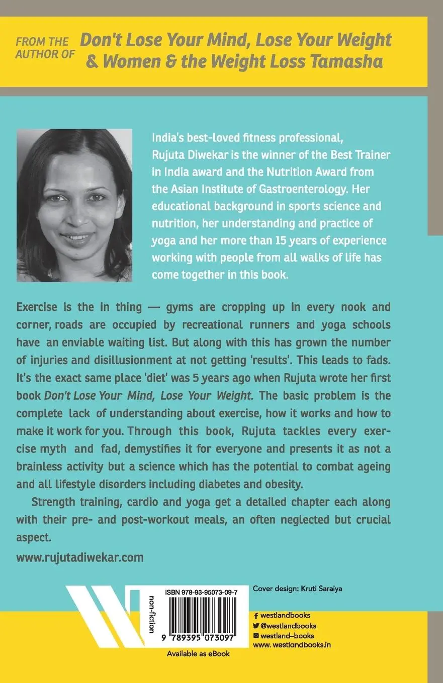 Rückseite: 9789395073097 | Don't Lose Out, Work Out! | Rujuta Diwekar | Taschenbuch | Englisch