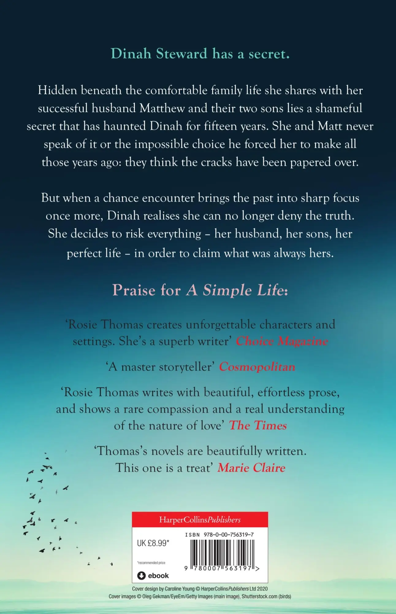 Rückseite: 9780007563197 | A Simple Life | Rosie Thomas | Taschenbuch | Kartoniert / Broschiert