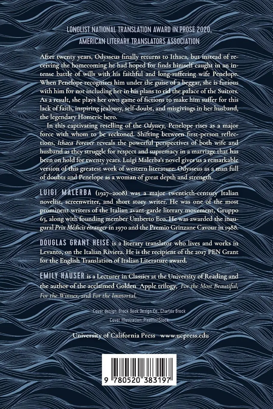 Rückseite: 9780520383197 | Ithaca Forever | Penelope Speaks, a Novel | Luigi Malerba | Buch