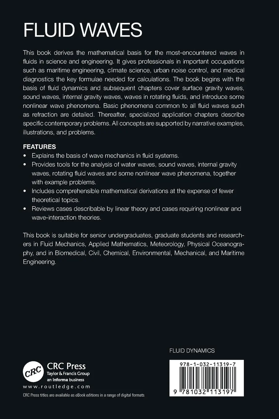 Rückseite: 9781032113197 | Fluid Waves | Richard Manasseh | Taschenbuch | Englisch | 2024