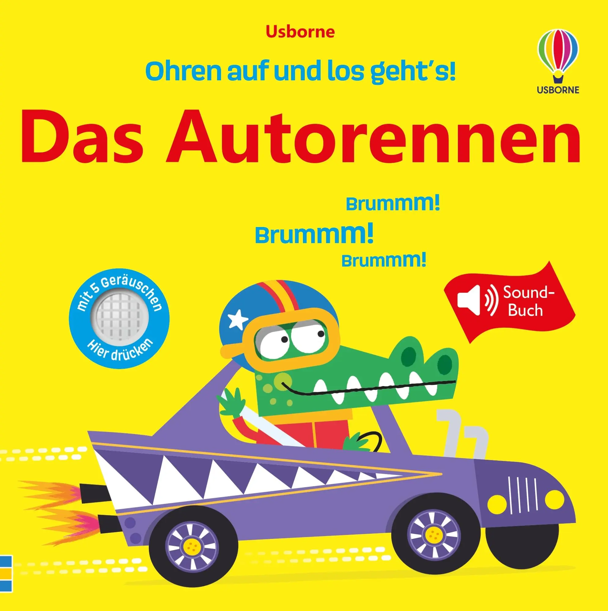 Cover: 9781035703197 | Ohren auf und los geht's! Das Autorennen | Sam Taplin | Buch | 10 S.