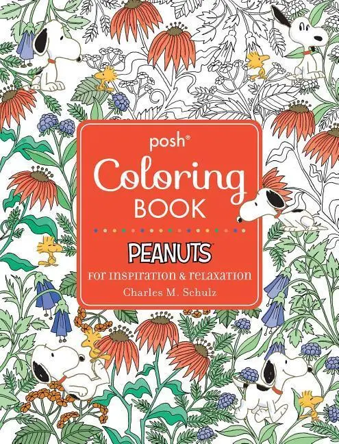 Cover: 9781449483197 | Posh Adult Coloring Book: Peanuts for Inspiration &amp; Relaxation | Buch