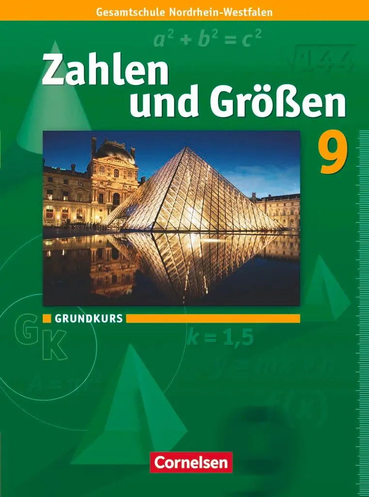Cover: 9783060013197 | Zahlen und Größen 9. Schuljahr. Schülerbuch. Grundkurs | Udo Wennekers