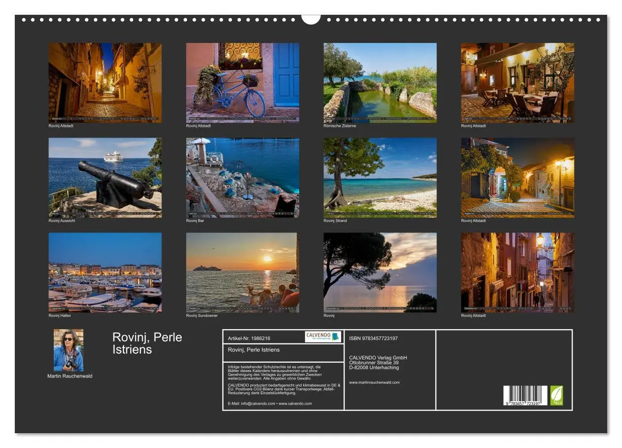 Bild: 9783457723197 | Rovinj, Perle Istriens (Wandkalender 2026 DIN A2 quer), CALVENDO...