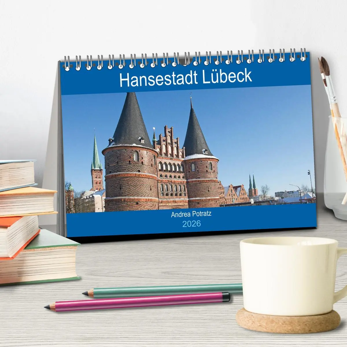 Bild: 9783516123197 | Hansestadt Lübeck / Geburtstagskalender (Tischkalender 2026 DIN A5...