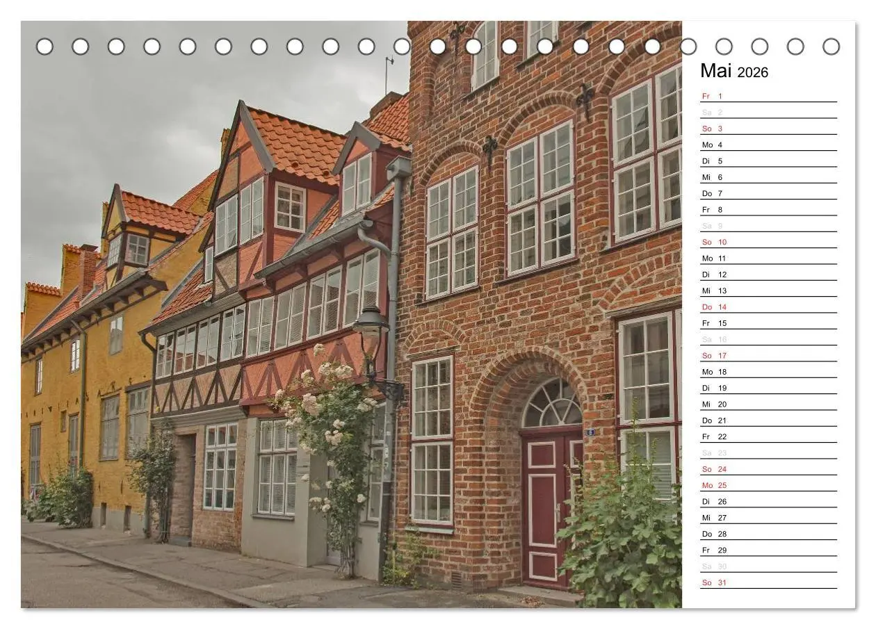 Bild: 9783516123197 | Hansestadt Lübeck / Geburtstagskalender (Tischkalender 2026 DIN A5...