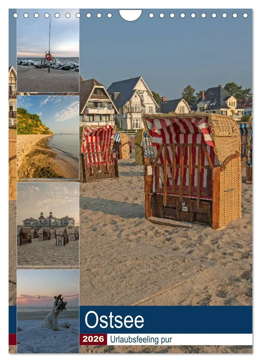 Cover: 9783516433197 | Ostsee. Urlaubsfeeling pur (Wandkalender 2026 DIN A4 hoch),...