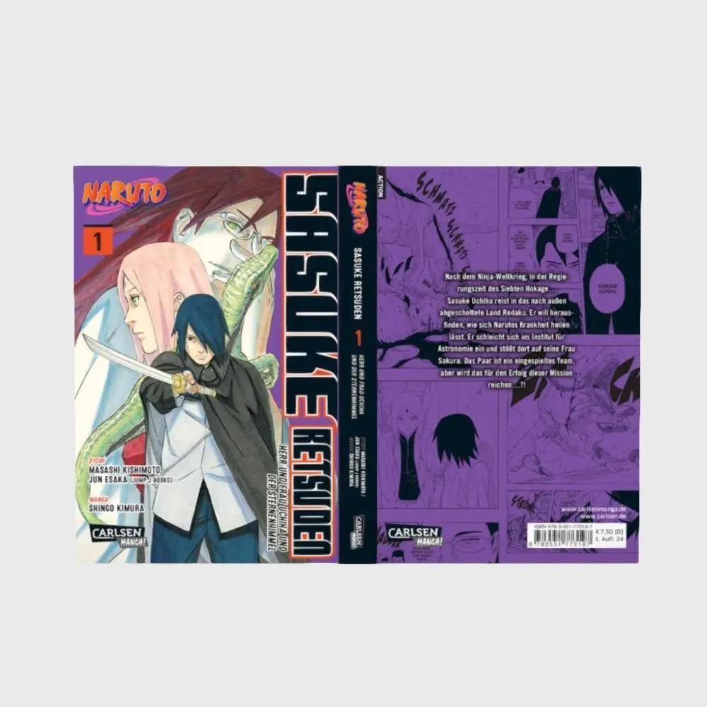 Bild: 9783551773197 | Naruto - Sasuke Retsuden: Herr und Frau Uchiha und der...