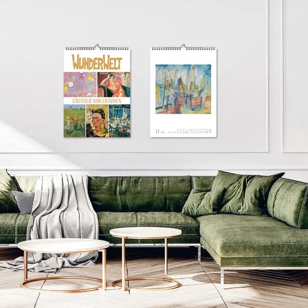 Bild: 9783731883197 | Wunderwelt großer Malerinnen 2026: Großer Kunstkalender. | Korsch