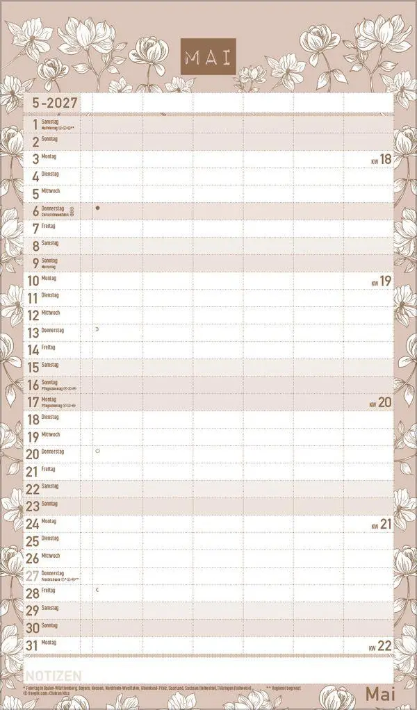 Bild: 9783819303197 | Premium Familienplaner Pläne schmieden 2027 | Verlag Korsch | Kalender